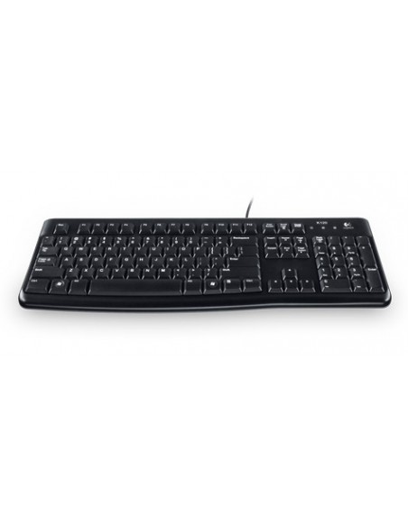 Logitech Keyboard K120 for Business teclado USB QWERTZ Checa Negro