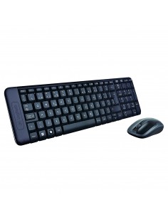Logitech Wireless Combo MK220 teclado Ratón incluido USB Español Negro
