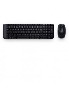 Logitech Wireless Combo MK220 teclado Ratón incluido USB Español Negro 2