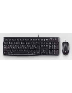 Logitech Desktop MK120 teclado Ratón incluido USB AZERTY Francés Negro 2