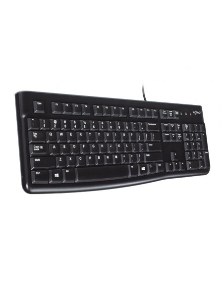 Logitech Keyboard K120 for Business teclado USB Eslovaco Negro