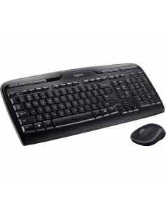 Logitech Wireless Combo MK330 teclado Ratón incluido USB QWERTY Inglés Negro 2