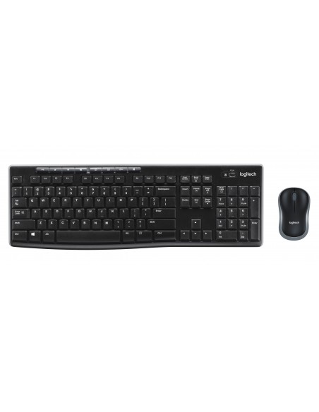 Logitech Wireless Combo MK270 teclado Ratón incluido USB QWERTY Español Negro Logitech Wireless Combo MK270 teclado Ratón incluido USB QWERTY Español Negro