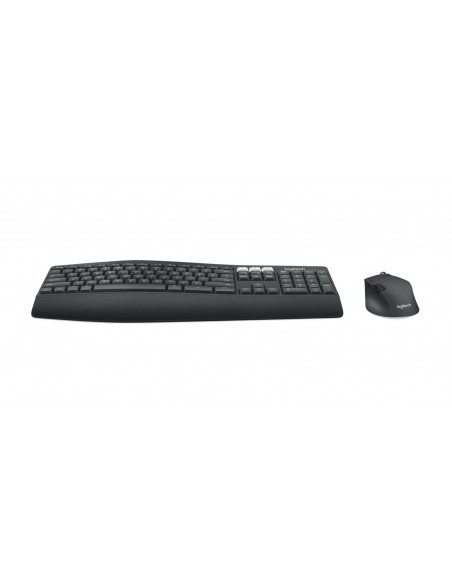 Logitech MK850 Performance Wireless Keyboard and Mouse Combo teclado Ratón incluido RF Wireless + Bluetooth Hebreo Negro, Blanco