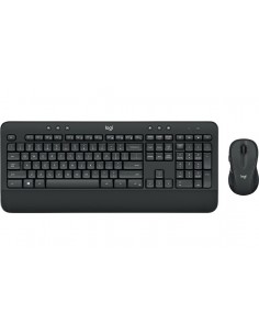 Logitech Advanced MK545 teclado Ratón incluido RF inalámbrico QWERTY Internacional de EE.UU. Negro