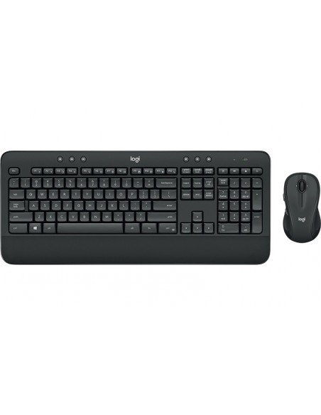 Logitech Advanced MK545 teclado Ratón incluido RF inalámbrico QWERTY Internacional de EE.UU. Negro