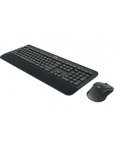 Logitech Advanced MK545 teclado Ratón incluido RF inalámbrico QWERTY Internacional de EE.UU. Negro