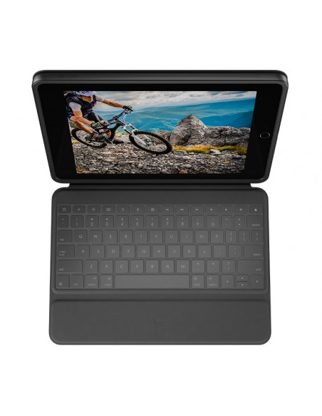 Logitech Rugged Folio Grafito Smart Connector QWERTY Español