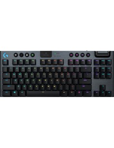 Logitech G G915 TKL Tenkeyless LIGHTSPEED Wireless RGB Mechanical Gaming Keyboard teclado RF Wireless + Bluetooth QWERTY