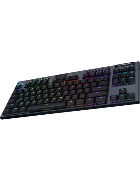 Logitech G G915 TKL Tenkeyless LIGHTSPEED Wireless RGB Mechanical Gaming Keyboard - GL Clicky teclado RF Wireless + Bluetooth