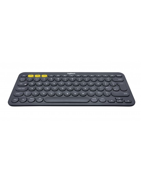 Logitech K380 Multi-Device teclado Bluetooth QWERTY Español Gris