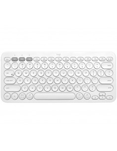 Logitech K380 Multi-Device teclado Bluetooth QWERTY Italiano Blanco