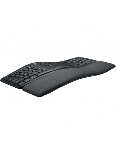 Logitech Ergo K860 teclado RF Wireless + Bluetooth Italiano Grafito