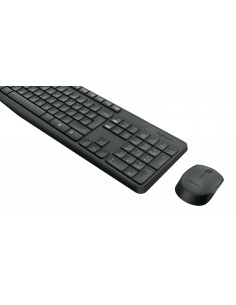 Logitech MK235 teclado Ratón incluido USB QWERTY Internacional de EE.UU. Gris 2