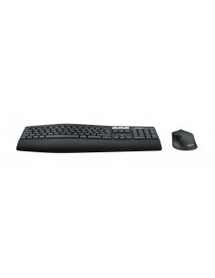 Logitech MK850 Performance teclado Ratón incluido RF Wireless + Bluetooth QWERTZ Alemán Negro