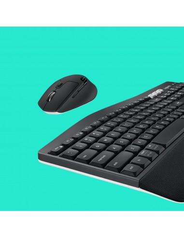 Logitech MK850 Performance teclado Ratón incluido RF Wireless + Bluetooth QWERTZ Alemán Negro