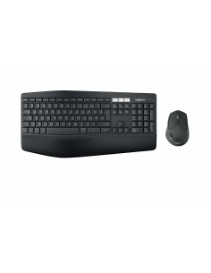 Logitech MK850 Performance Wireless Keyboard and Mouse Combo teclado Ratón incluido RF Wireless + Bluetooth QWERTZ Suizo Negro