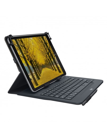 Logitech Universal Folio Negro Bluetooth QWERTY Español