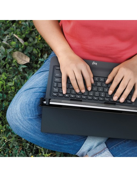 Logitech Universal Folio Negro Bluetooth QWERTY Español