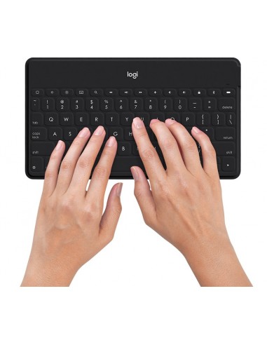 Logitech Keys-To-Go Negro Bluetooth AZERTY Francés