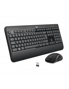Logitech Advanced MK540 teclado Ratón incluido USB QWERTY Español Negro, Blanco 2
