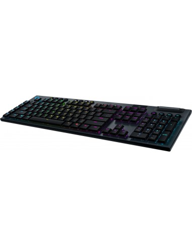 Logitech G G915 teclado RF Wireless + Bluetooth AZERTY Francés Carbono