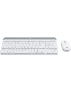 Logitech MK470 teclado Ratón incluido RF inalámbrico Español Blanco 2