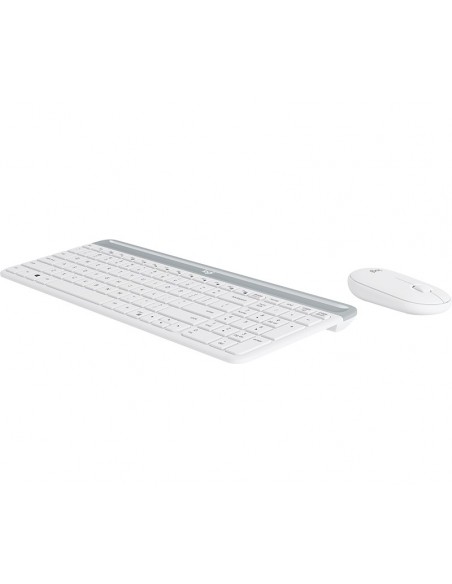 Logitech MK470 teclado Ratón incluido RF inalámbrico Español Blanco
