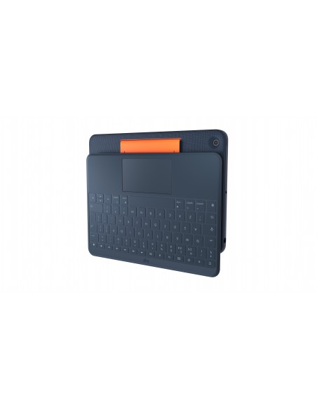 Logitech Rugged Combo 3 Touch Azul Smart Connector QWERTY Inglés del Reino Unido