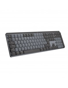 Logitech MX Mechanical teclado RF Wireless + Bluetooth QWERTY Internacional de EE.UU. Grafito, Gris