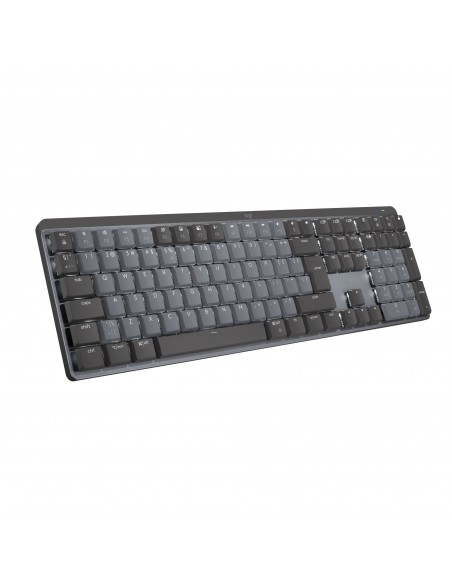 Logitech MX Mechanical teclado RF Wireless + Bluetooth QWERTY Internacional de EE.UU. Grafito, Gris