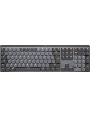 Logitech MX Mechanical teclado RF Wireless + Bluetooth QWERTY Internacional de EE.UU. Grafito, Gris