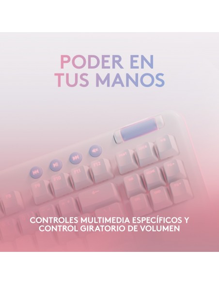 Logitech G G713 teclado USB QWERTY Español Blanco