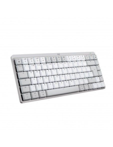 Logitech MX Mini Mechanical for Mac teclado Bluetooth QWERTY Internacional de EE.UU. Gris, Blanco