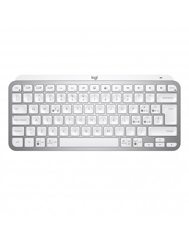 Logitech MX Keys Mini teclado RF Wireless + Bluetooth QWERTY Italiano Gris