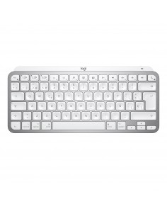Logitech MX Keys Mini For Mac Minimalist Wireless Illuminated Keyboard teclado Bluetooth QWERTY Español Gris