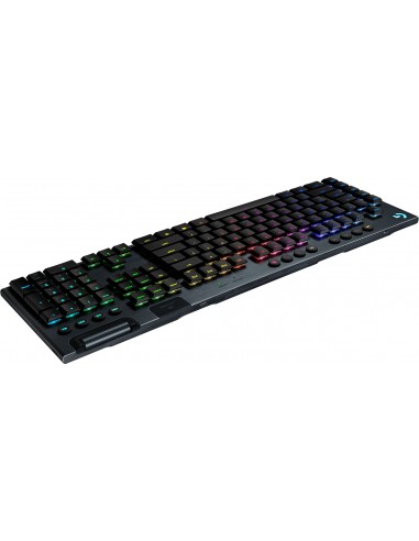 Logitech G G915 teclado RF Wireless + Bluetooth Portugués Carbono