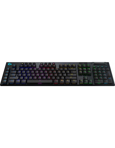 Logitech G G915 teclado RF Wireless + Bluetooth Portugués Carbono