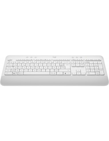Logitech Signature K650 teclado Bluetooth AZERTY Francés Blanco