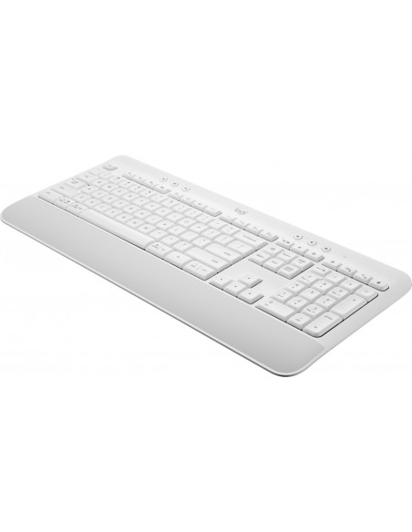 Logitech Signature K650 teclado Bluetooth QWERTZ Checa Blanco