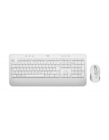 Logitech Signature MK650 Combo For Business teclado Ratón incluido Bluetooth QWERTY Internacional de EE.UU. Blanco