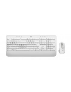 Logitech Signature MK650 Combo For Business teclado Ratón incluido Bluetooth QWERTZ Húngaro Blanco