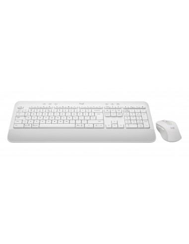 Logitech Signature MK650 Combo For Business teclado Ratón incluido Bluetooth QWERTZ Húngaro Blanco