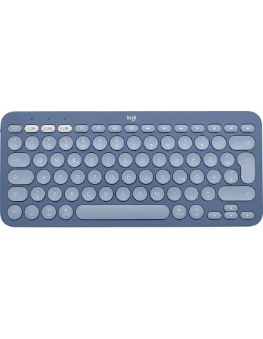 Logitech K380 for Mac teclado Bluetooth QWERTZ Alemán Azul