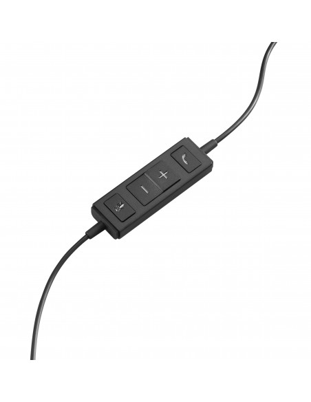 Logitech H570e Auriculares Alámbrico Diadema Oficina Centro de llamadas USB tipo A Negro