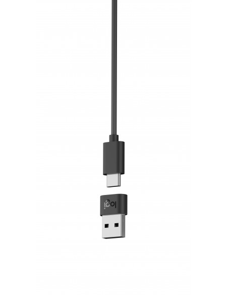 Logitech Zone Auriculares Alámbrico Dentro de oído Oficina Centro de llamadas USB Tipo C Grafito