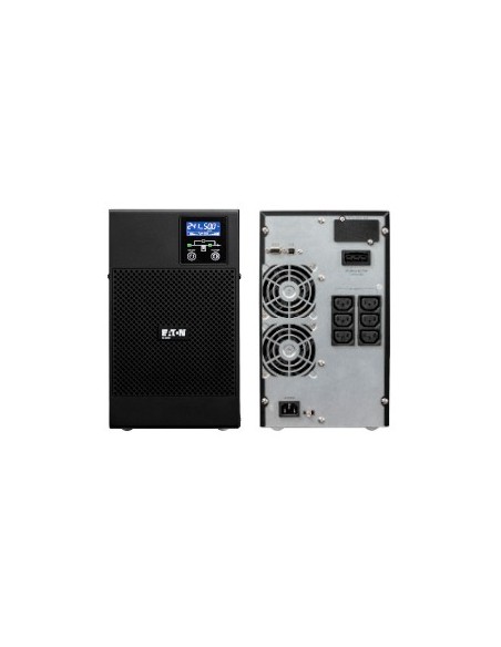 Eaton 9E 2000I sistema de alimentación ininterrumpida (UPS) Doble conversión (en línea) 2 kVA 1600 W 6 salidas AC
