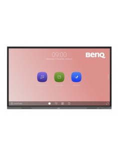 BenQ RE6503 pizarra y accesorios interactivos 165,1 cm (65") 3840 x 2160 Pixeles Pantalla táctil Negro