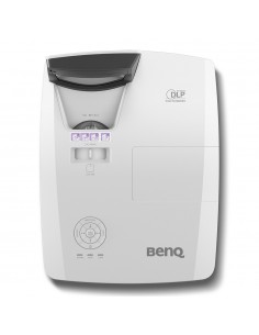 BenQ MW855UST+ videoproyector Proyector de alcance ultracorto 3500 lúmenes ANSI DLP WXGA (1280x800) 3D Negro, Blanco