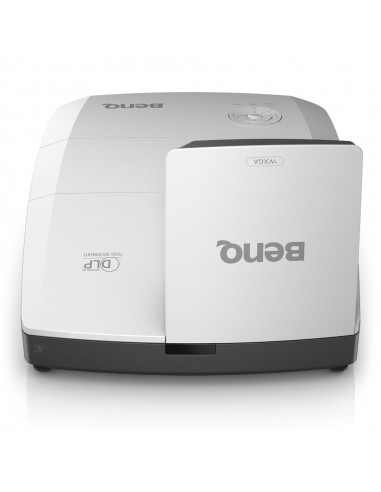 BenQ MW855UST+ videoproyector Proyector de alcance ultracorto 3500 lúmenes ANSI DLP WXGA (1280x800) 3D Negro, Blanco